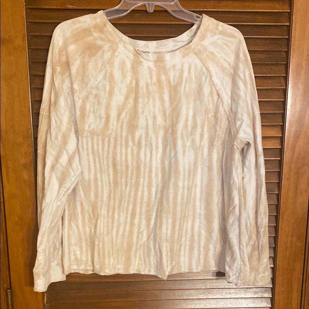 Wallflower Cream Raglan Long Sleeve Sweatshirt